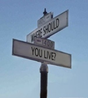 DECIDING WHERE TO LIVE